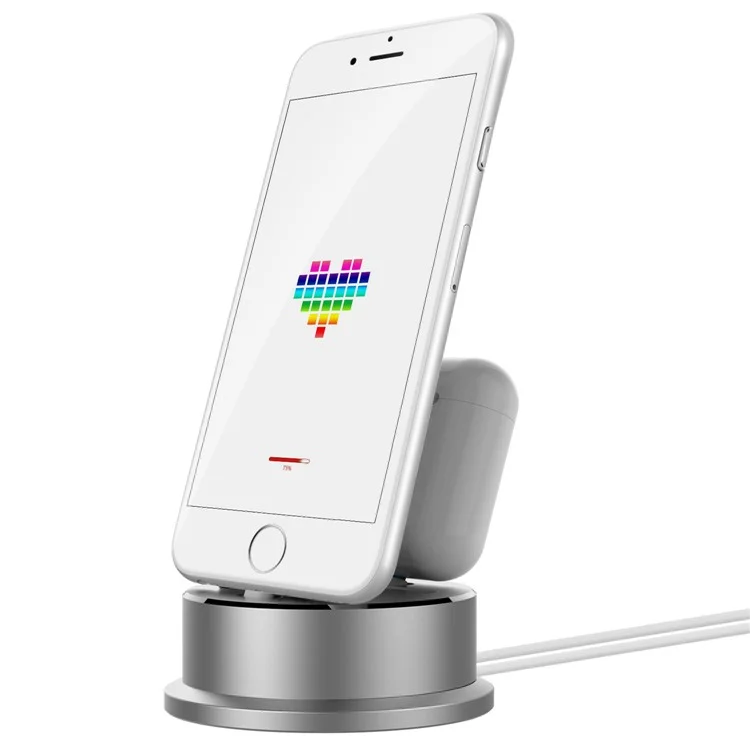 Universal Charging Dock Station Stand for for AirPods / iPhone 8 Plus / 8 / 7 Plus Etc