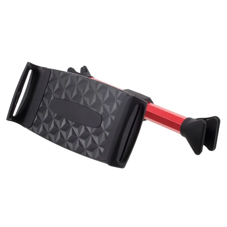 360-degree Rotatable Car Rear Seats Pillow Stand for Smartphones and Tablets - Red