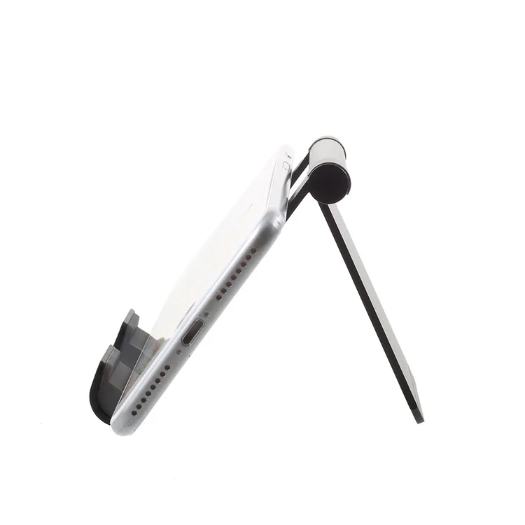 Universal Aluminum Alloy Desktop Mount for iPhone Samsung Huawei - Black