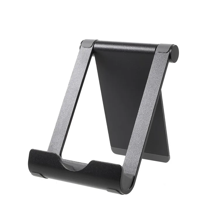 Universal Aluminum Alloy Desktop Mount for iPhone Samsung Huawei - Black