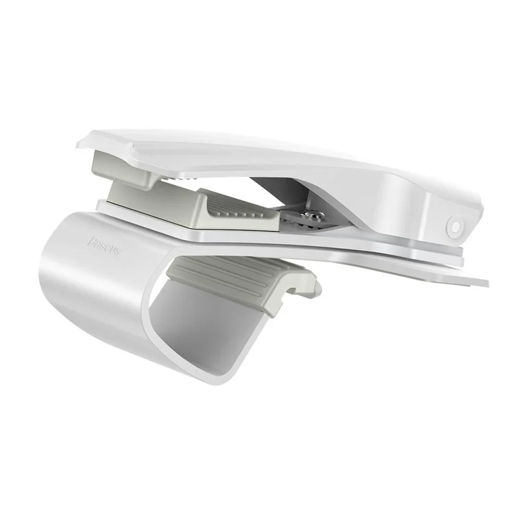 BASEUS Direct-view Navigation Clip Clamp Holder for iPhone X/8/8 Plus - White