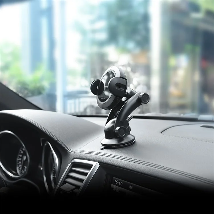 HOCO CA35 Auto-induction Wireless Charger In-car Suction Cup / Air Vent Phone Holder