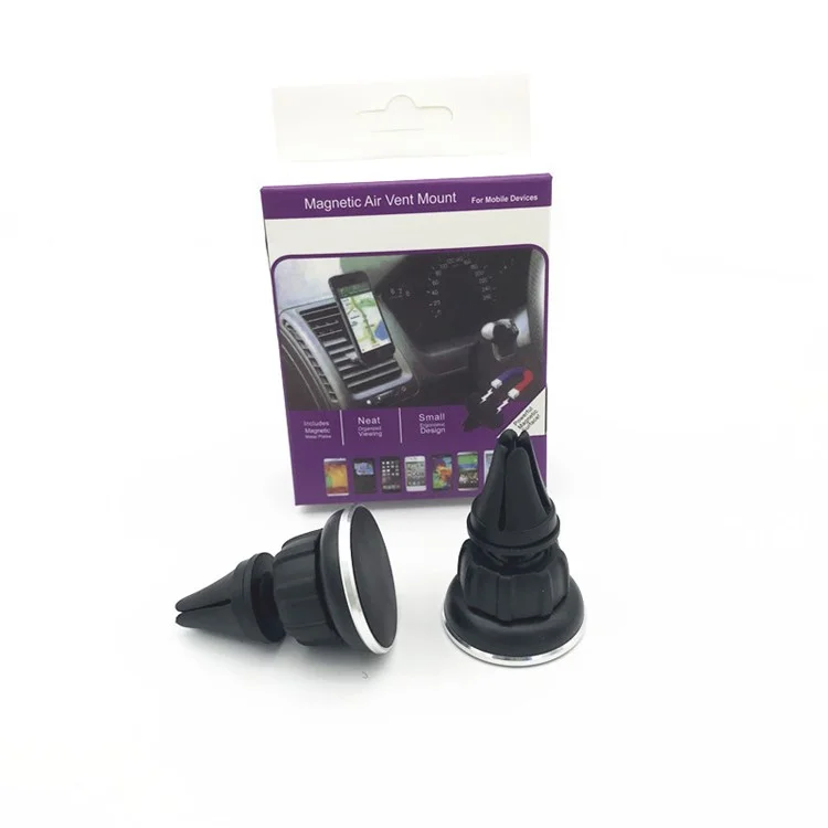 Magnetic Car Air Vent Mount Holder 360 Degree Rotation for iPhone Samsung etc.