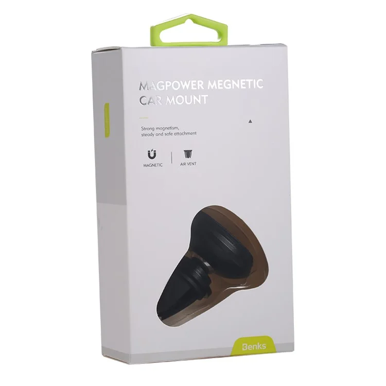 BENKS Strong Magnetic Car Air Vent Mount Holder Stand - Black