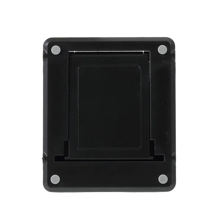 Soporte de escritorio ajustable de varios ángulos y plegable para iPhone Samsung Huawei Smartphone - Negro