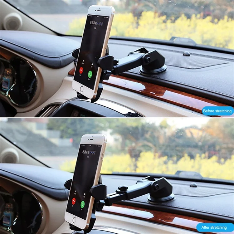 Adjustable Dashboard Gravity Strong Suction Retractable Mount Car Mount