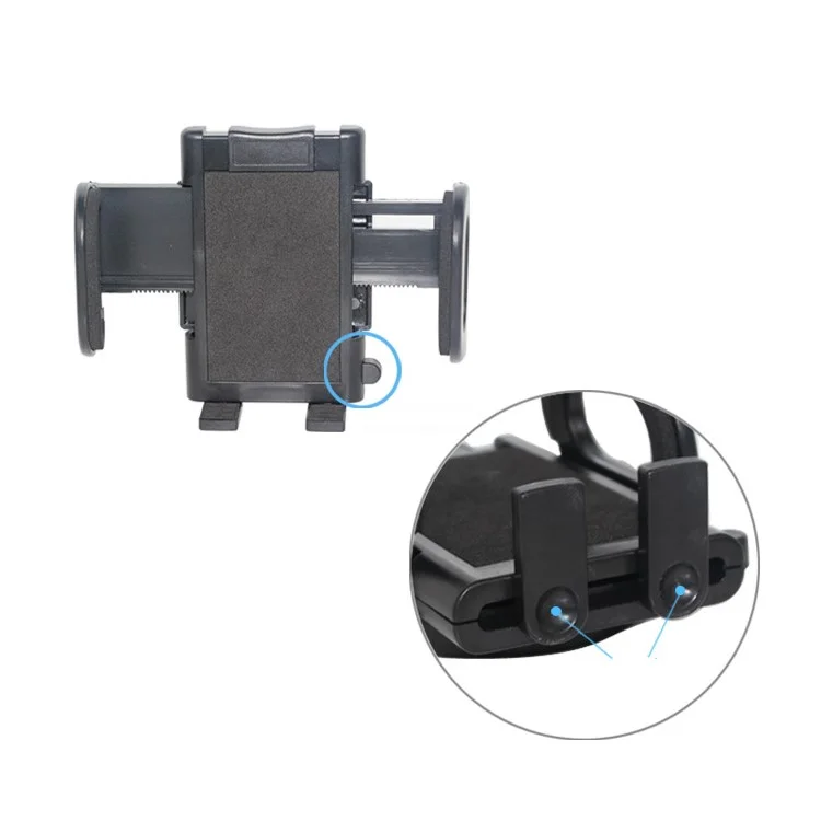 [car CD Slot] Universal Phone Mount Holder 360-degree Rotary / Galaxy S9, Width: 40-80 mm