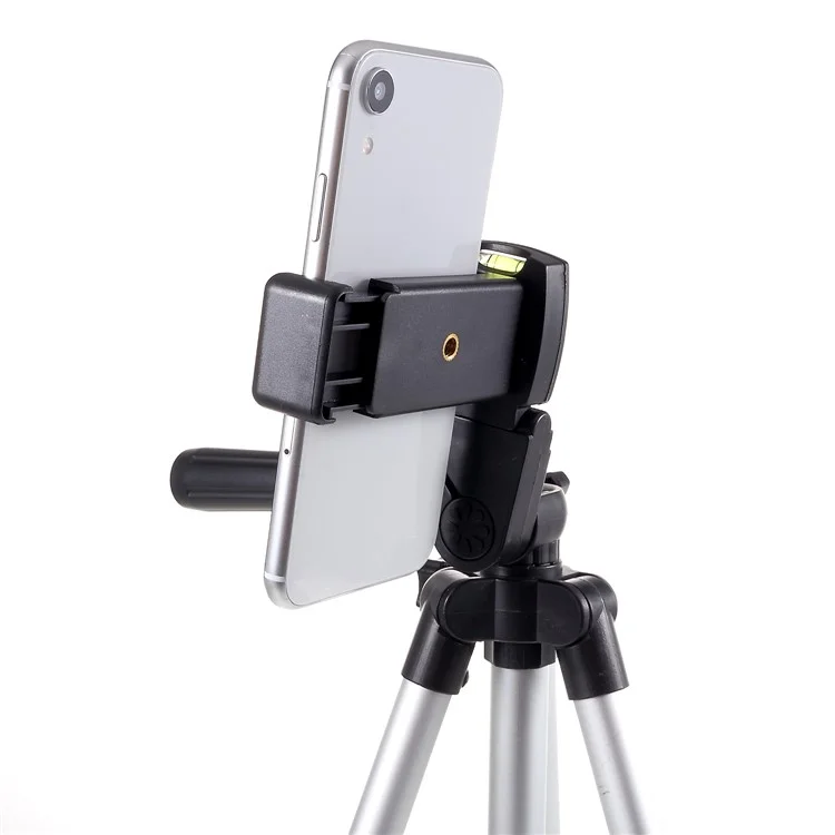 3110 Aluminum Adjustable Tripod Holder with Phone Clamp, Clamp Width: 57-83mm