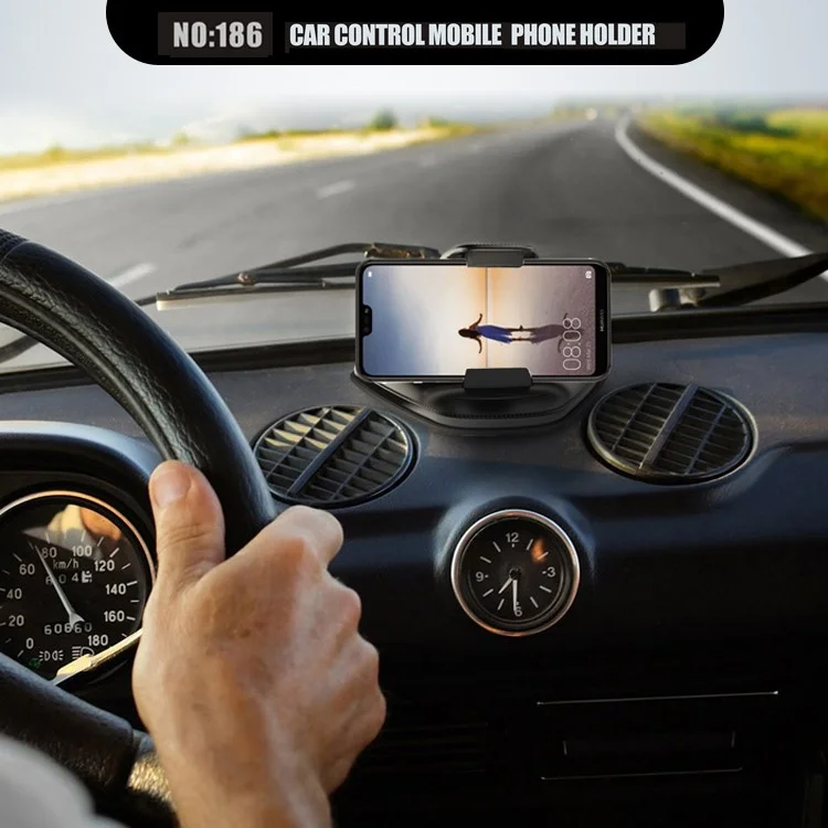 Car Dashboard Mobile Phone Holder Bracket for 3-7 inch Smartphone