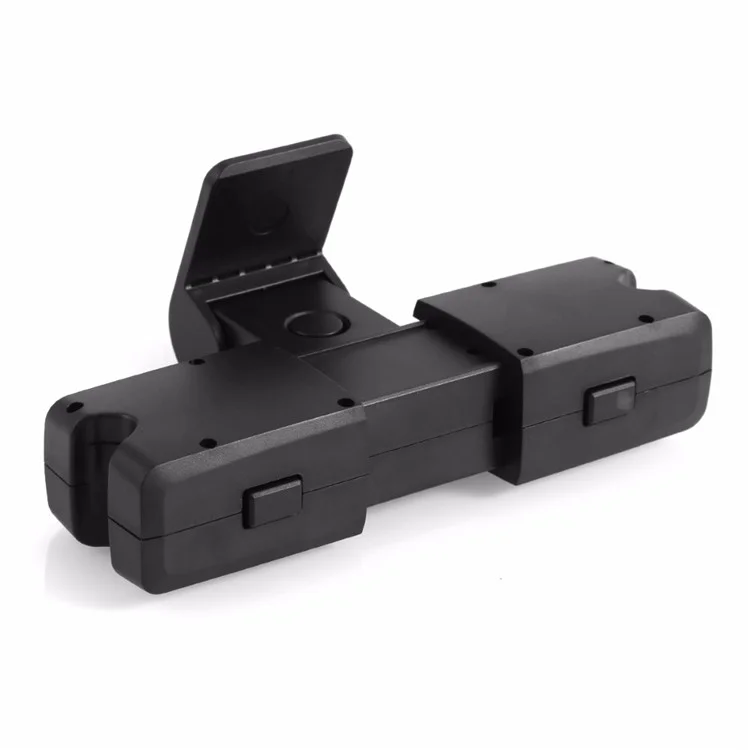 Voici la traduction en français:

Support de voiture universel réglable pour téléphone portable et tablette, montage sur tableau de bord, support détachable pour siège arrière.