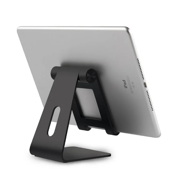 UPERGO AP-4XL Adjustable Tablet Mobile Phone Metal Desktop Stand Holder - Black