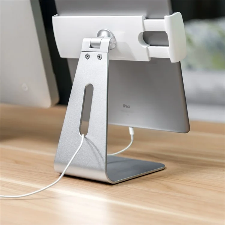 UPERGO AP-7S Universal 7~13 Inch Aluminum 360° Rotating Tablet Stand Desktop Mount