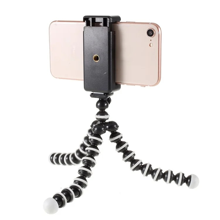 Octodo Tripé Octodo Bracket Rotação De 360 ​​graus Mini Universal Telefone Móvel Suporte Anti-Crack Telefone Tripé Suporte Para Transmissão Ao Vivo Voo Vlogging