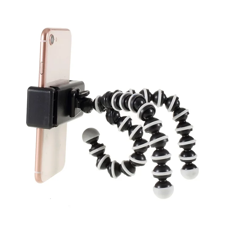 Supporto Tripode Ottopodi 360 Gradi Rotazione Mini Universale Supporto per Telefono Cellulare Antischegge per Live Streaming Vlogging Video