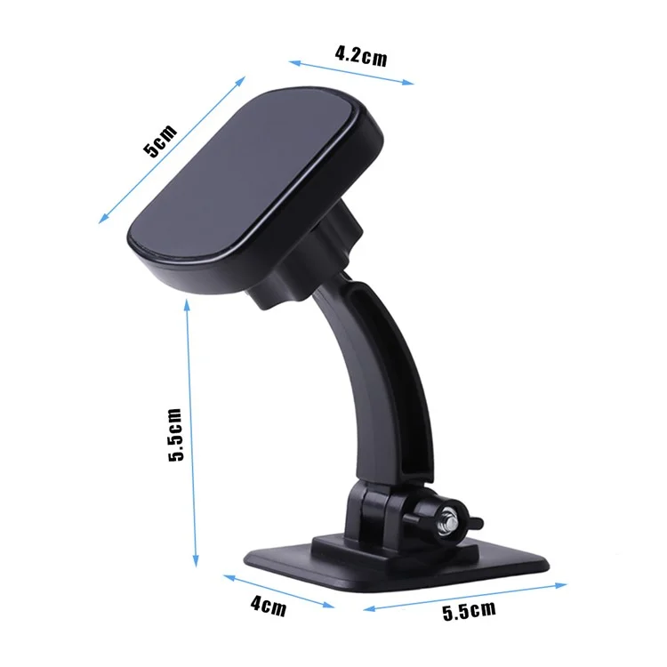 360-Degree Central Console Magnetic Rotating Phone Holder