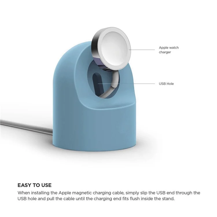 Ladegeräte Für Die Aspekte Watch 38mm 42 mm 44 mm 44 mm Iwatch Serie 1 2 3 4 Apple Watch - Baby Blau