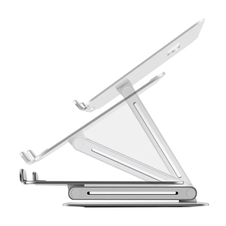 Ergonomics Aluminum Alloy Desktop Adjustable Laptop Holder Stand Foldable Notebook Heighten Bracket