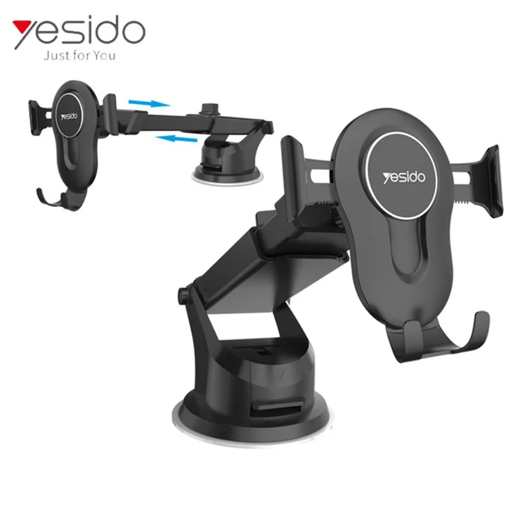 YESIDO C44 Universal Dashboard Car Phone Holder Bracket Mount for 3.5-6 inches Phones