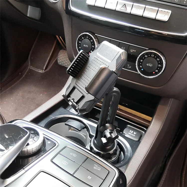 Car Cup Mount Phone Holder 360 Degree Rotation