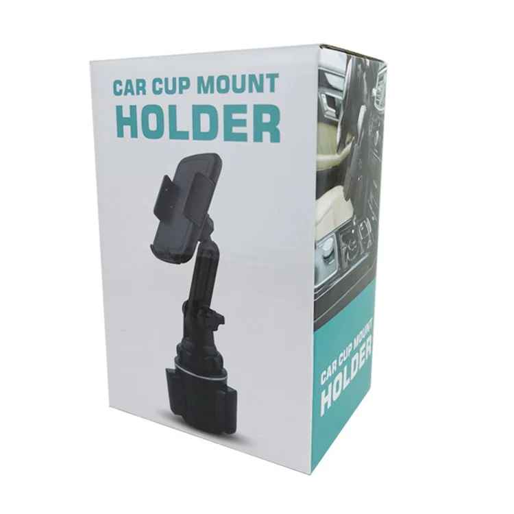 Car Cup Mount Phone Holder 360 Degree Rotation