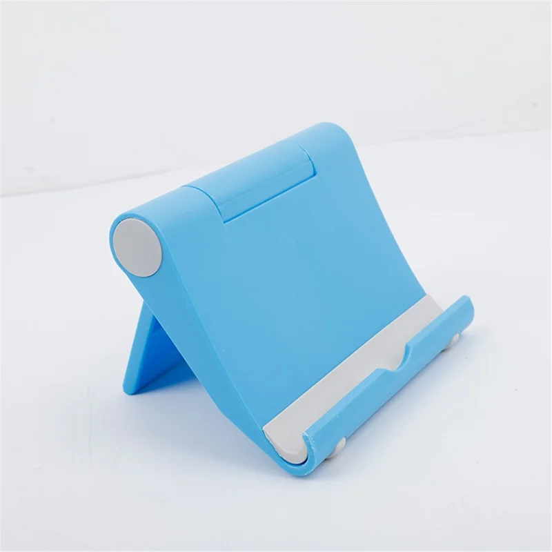 Bordsvik med vikbar design för mobiltelefon, bärbar dator, dator - Blå