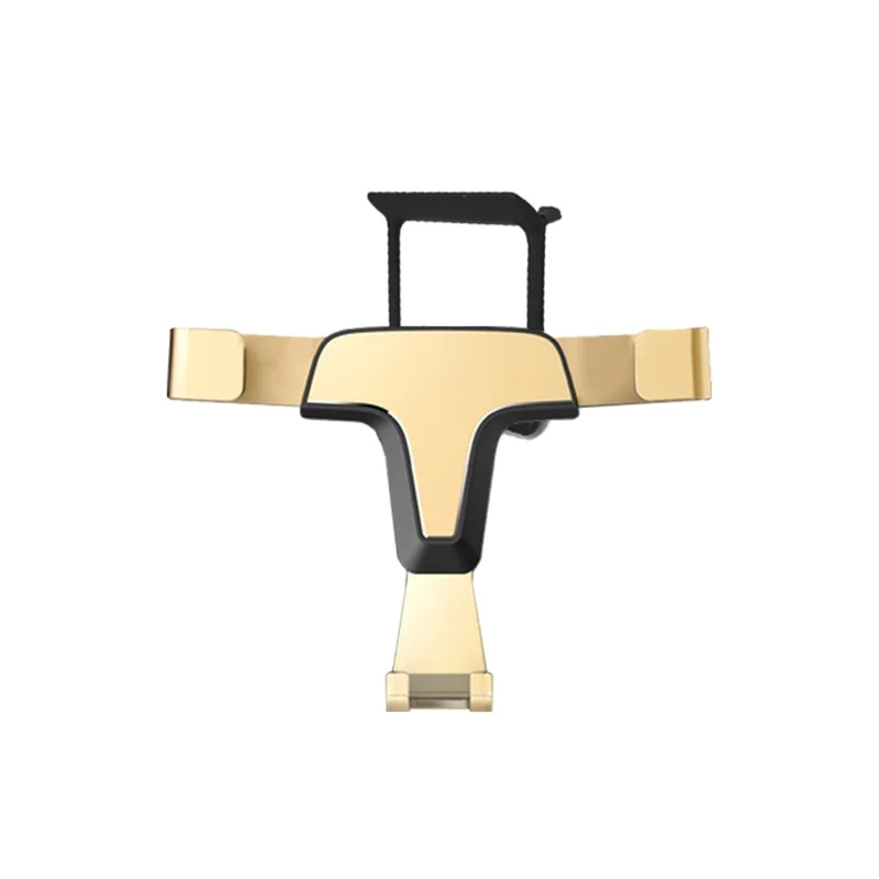 T-shape Gravity Linkage Mobile Phone Holder for A4 (2017-2022) - Gold