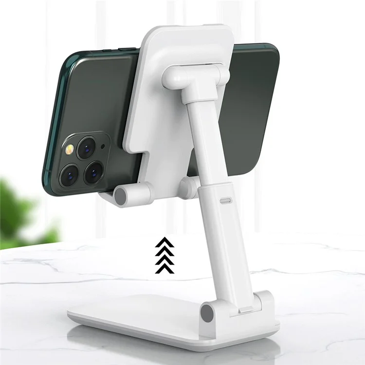 T9 Lightweight Portable Compact Tablet Bracket Height Adjustable Mobile Phone Stand - Black