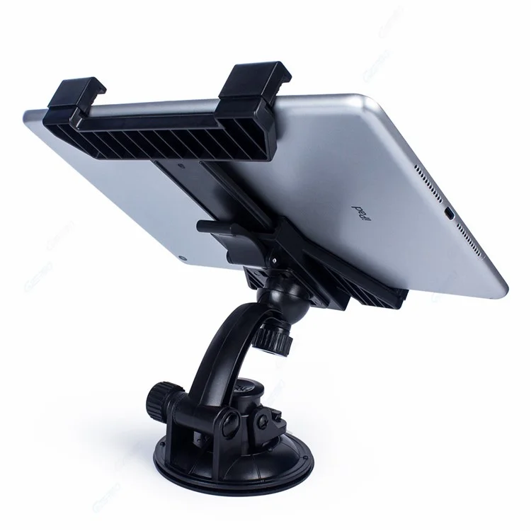 Car Dashboard Tablet Mount 360° Rotation Windshield Suction Cup iPad Holder for 7-14inch Tablet