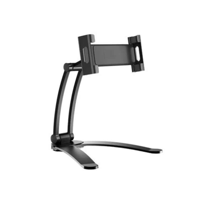 PB-45E Phone Holder Tablet Stand Para Celulares e Comprimidos de 5 a 10,5 Polegadas - Preto