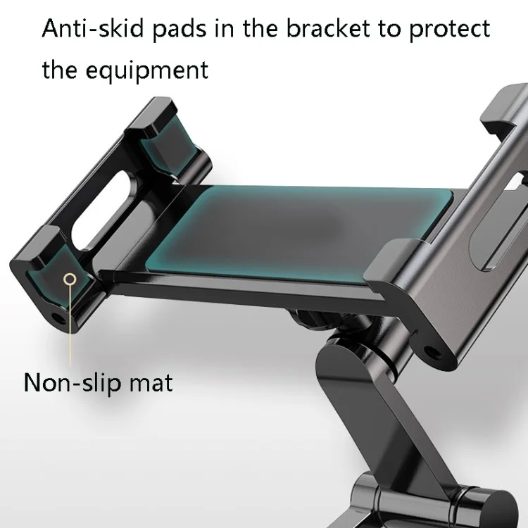 PB-45E Pleck Holder Stand Для 5-10,5 Дюймов Мобильных Телефонов и Планшетов - Черный