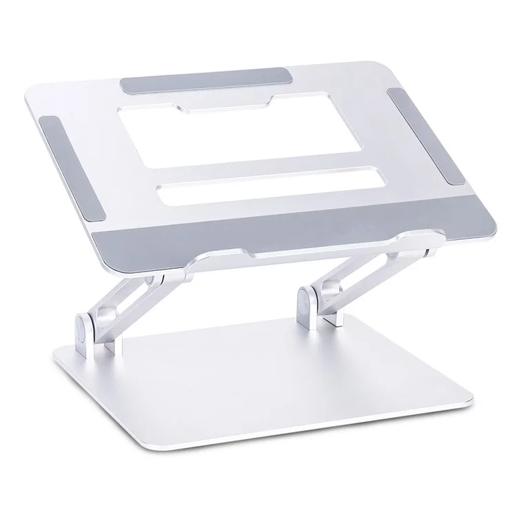 Aluminum Alloy Hollow Heat Dissipation Folding Notebook Stand Adjustable Laptop Stand for Laptop Within 17 inches
