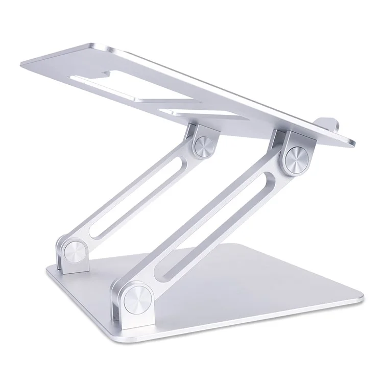 Aluminum Alloy Hollow Heat Dissipation Folding Notebook Stand Adjustable Laptop Stand for Laptop Within 17 inches