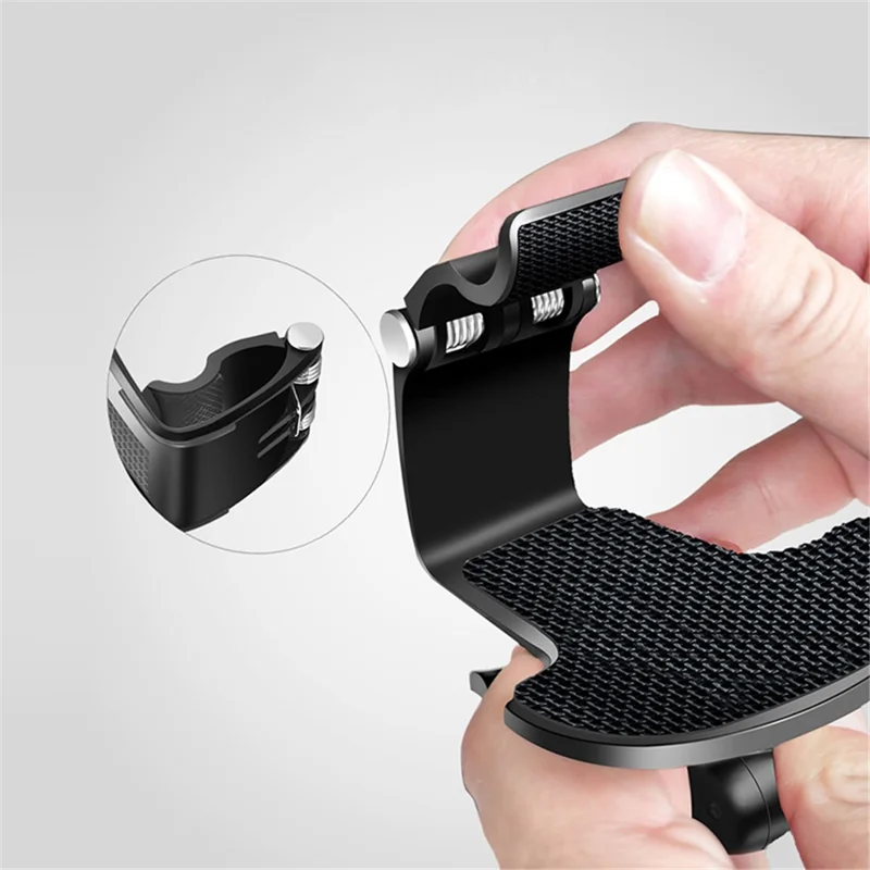 Car Rearview Mirror Dashboard Sun Visor Multi-function Car Mount Phone Holder Bracket