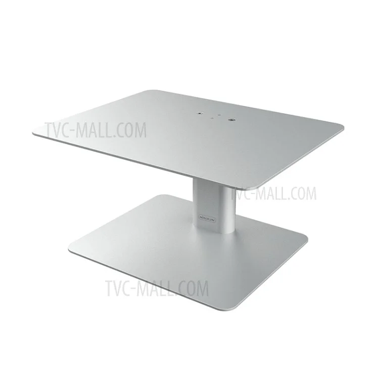 Nillkin-einstellbare Monitor-Stand-Riser-Metall-Computer-Desktop-Halter-Unterstützung Für PC-Laptop - Silber-