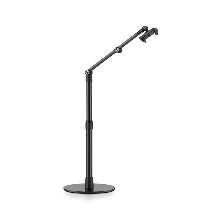 UPERGO Soporte de escritorio ajustable en altura y móvil para teléfono móvil para transmisión en vivo y toma de fotografías a gran ángulo