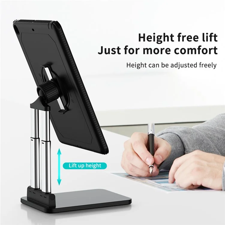 CCK1 Custodia Con Tavoletta Con Tavoletta Separabile Con Altezza Telescopica Per IPad 5/6 / 9,7 Pollici Tablet