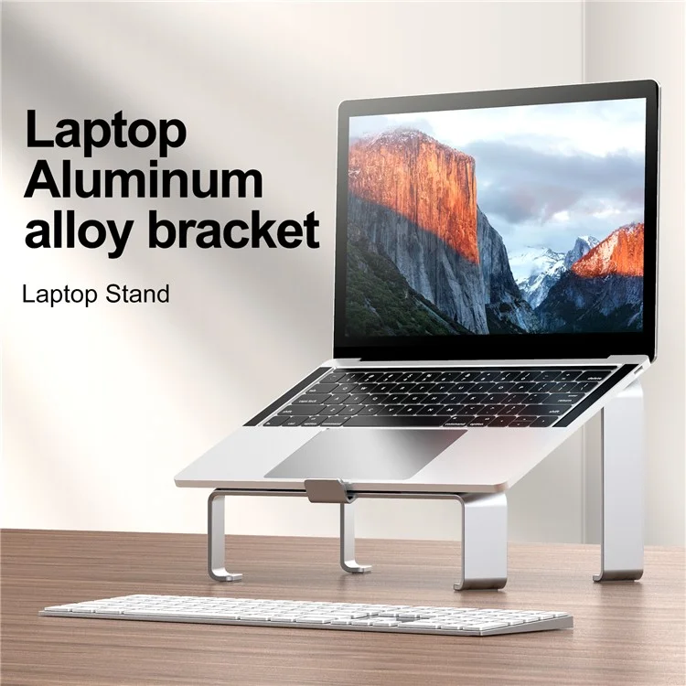 R-JUST Aluminum Alloy Notebook Bracket Raise Computer Desktop Laptop Heat Dissipation Anti-Skid Stand