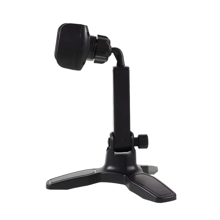 Foldable Mini 360° Rotating Plastic Desktop Tripod Cell Phone Stand Holder Bracket