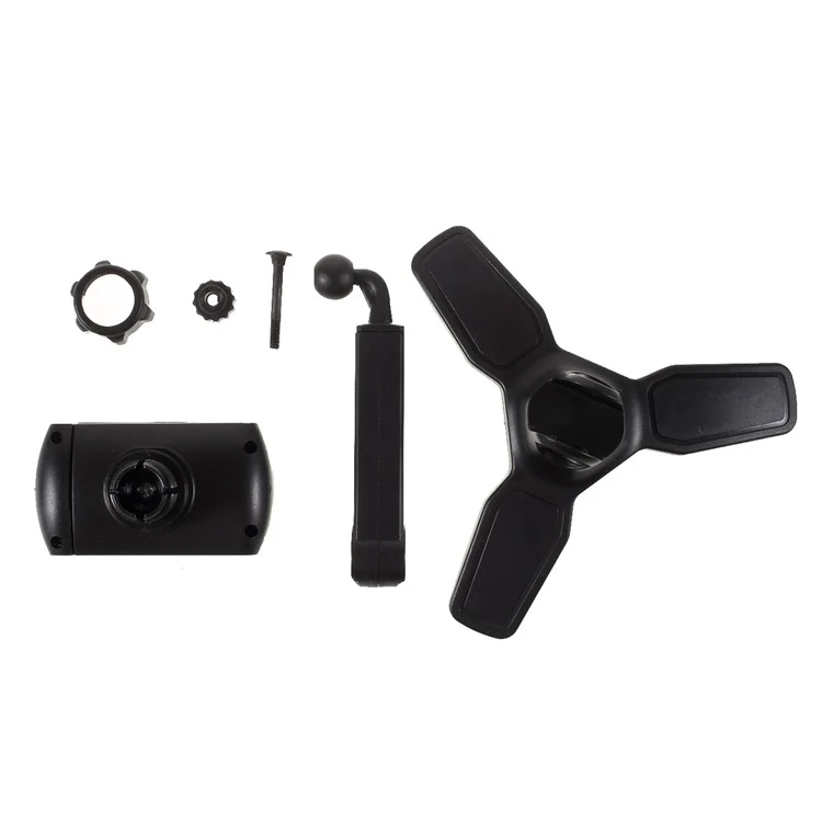 Foldable Mini 360° Rotating Plastic Desktop Tripod Cell Phone Stand Holder Bracket
