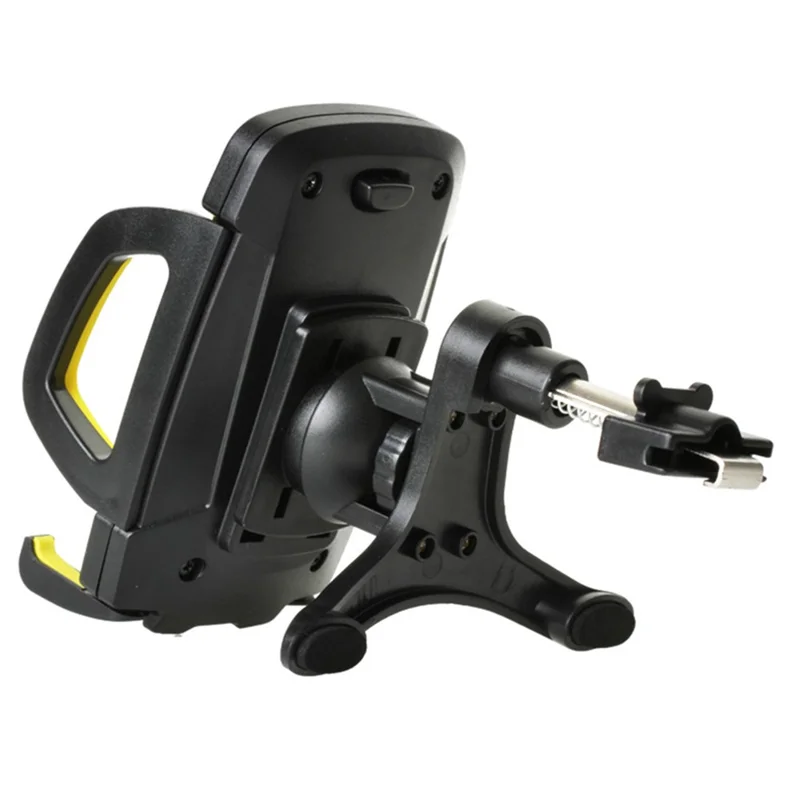 X0403 Universal Car Air Outlet Car Phone Holder Mount Stand Adjustable Mobile Phone GPS Bracket - Red