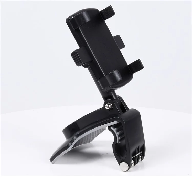 YB20-3 Car Mobile Phone Holder 360 Degree Stand Dashboard Rear View Mirror Sunshade Baffle GPS Mount