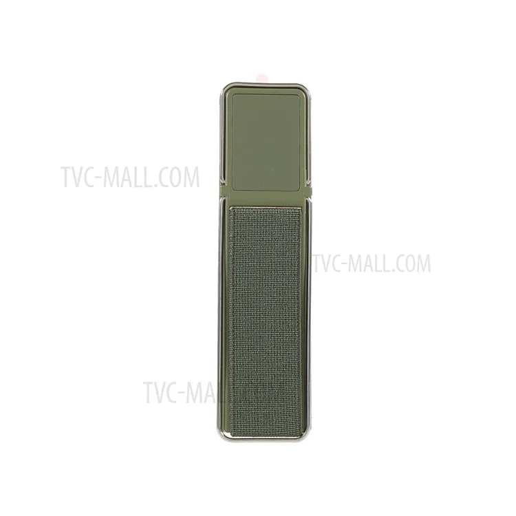 CMZWT CPS-030 Porte-téléphonie Grip de Doigt de Montage Avec Bande Élastique Pour Iphone Samsung Xiaomi - Vert