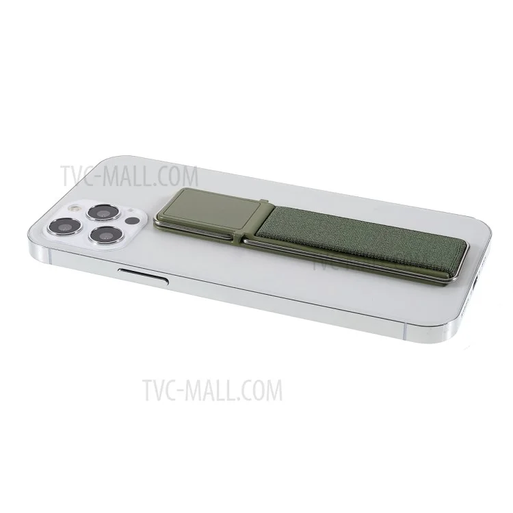 CMZWT CPS-030 Phone Holder Mount Finger Grip with Elastic Band for iPhone Samsung Xiaomi - Green