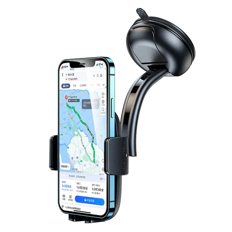 USAMS US-ZJ063 Suporte de Carro para Painel do Parabrisas Suporte de Telefone Móvel Rotativo