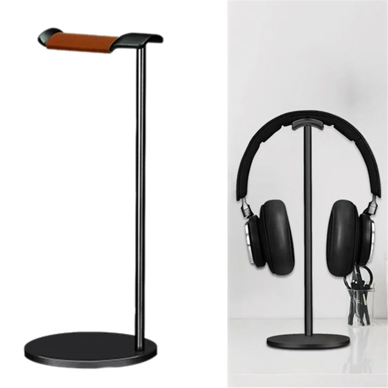 Universal Aluminum Alloy Headphone Stand Desktop Gaming Headset Holder Bracket for AirPods Max - Black