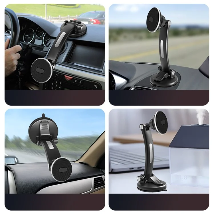 CT18 Strong Magnetic Absorption Long Arm Phone Holder Car Windshield Dashboard Suction Cup Bracket