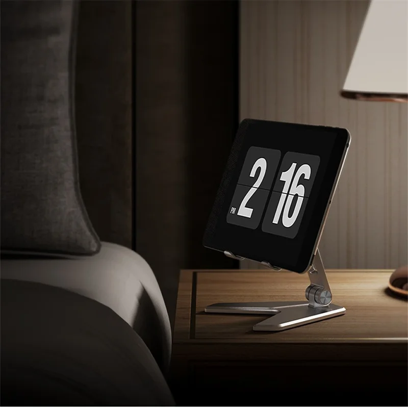 P10 Universale Supporto per Telefono Cellulare e Tablet in Lega di Alluminio Pieghevole - Argento