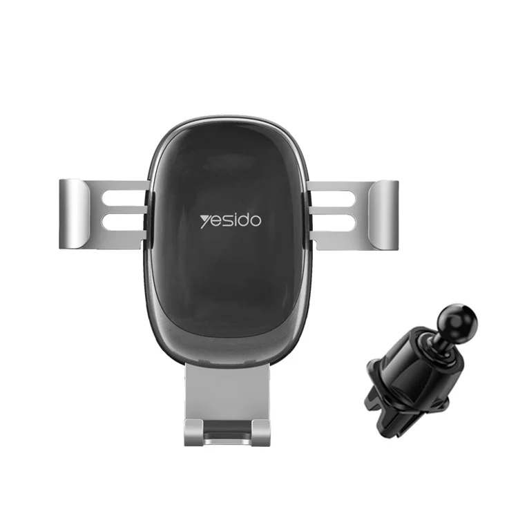 YESIDO C122 Car Mount Air Vent Mobile Phone Holder 360° Rotation Gravity Auto Clamp Bracket