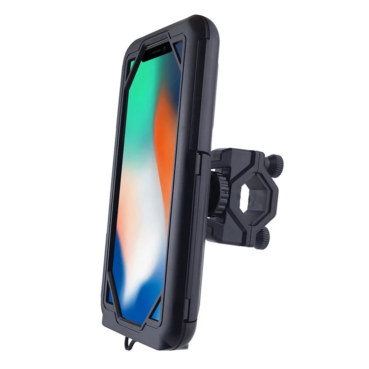 Bike Handlebar Waterproof Phone Case Holder Bicycle Mobile Phone GPS Bracket Stand