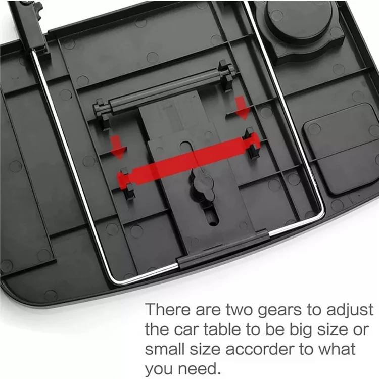 Suporte para Laptop no Volante do Carro SHUNWEI SD-1502B, Dobrável, com Bandeja para Assento Traseiro, para Comida, Bebida e Notebook